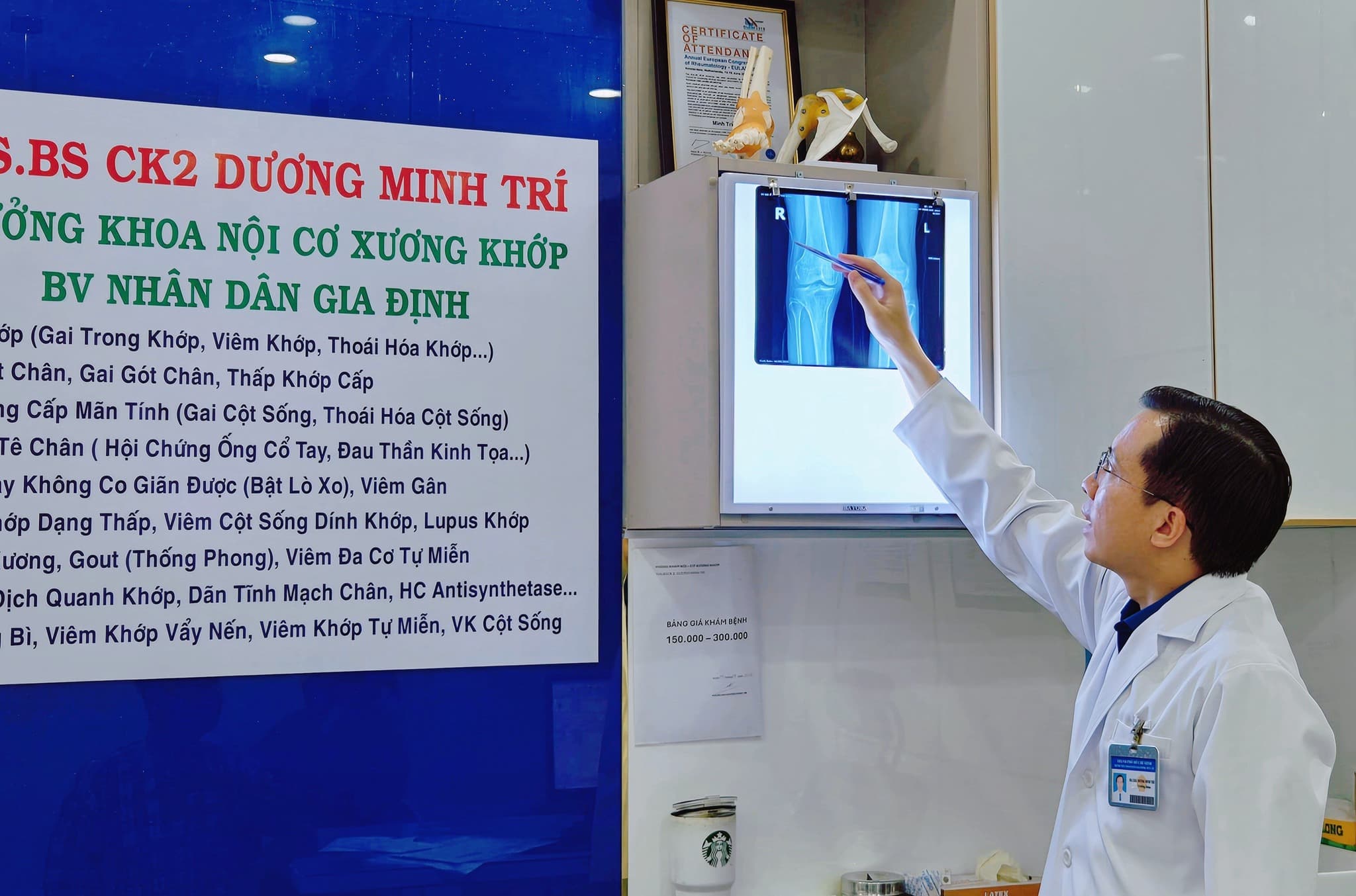 Phòng khám Cơ xương khớp chuyên sâu TTƯT.BS.CK2 Dương Minh Trí